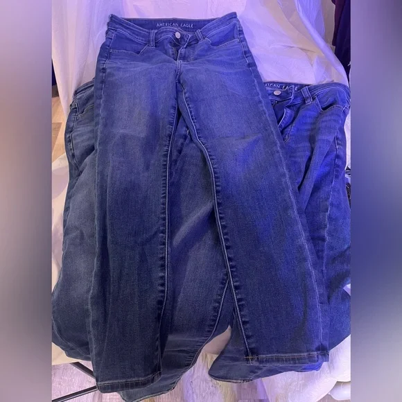 American Eagle Outfitters High Rise skinny jeggings 3 pack - Picture 4 of 4